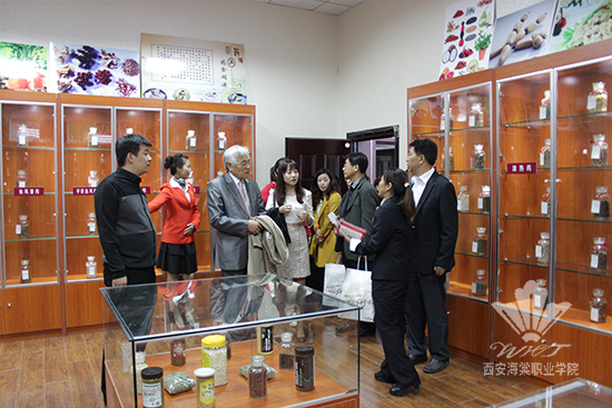 西安海棠学院迎来韩国启明文化大学金南硕校长一行参观考察